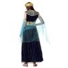 Egyptian Greek Goddess Costume Dress With Headdress Necklace Cape Belt Halloween Cosplay Stage Performance