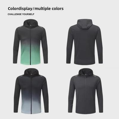 Men's Quick-Dry Hooded Windbreaker: Autumn/Winter Running & Training Jacket