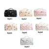 Portable Travel Cosmetic Bag Large Capacity Shockproof Hair Dryer Storage Bag Anti-Scratch Dustproof Women Toilet Wash Bag