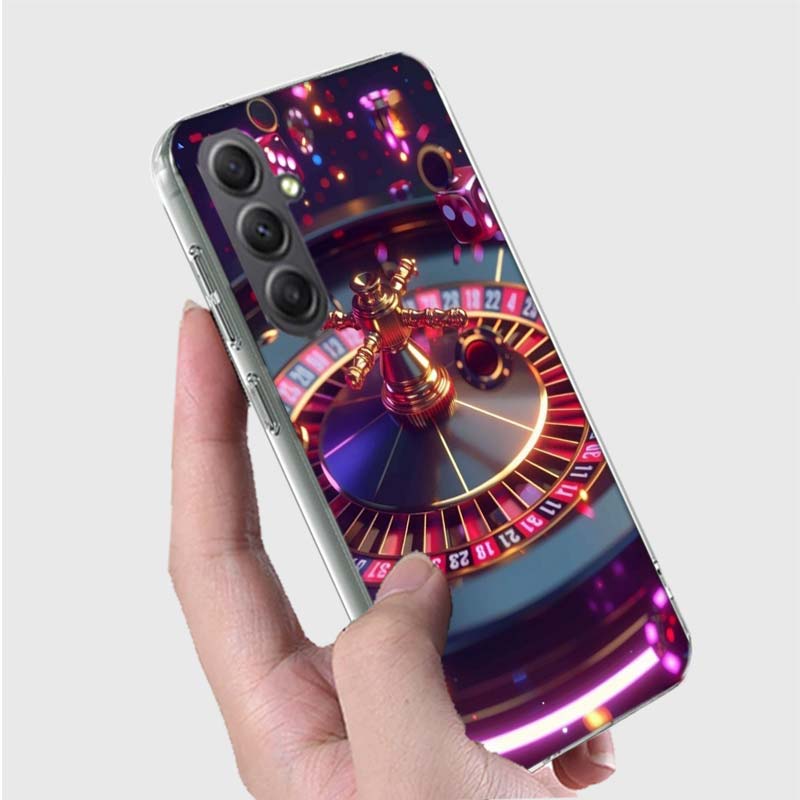 

Russian Lucky Roulette Phone Case for Samsung A16 A26 A36 A56 A17 A37 A57 A07 A06 A02S A03 A04S A05S Galaxy Note 20 10 A50S A71 Samsung A07
