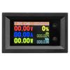 DC7200 9-in-1 Voltmeter, Ammeter and Wattmeter, DC 7–200 V, 1.14-inch LCD Bidirectional Coulometer, Automotive Monitor