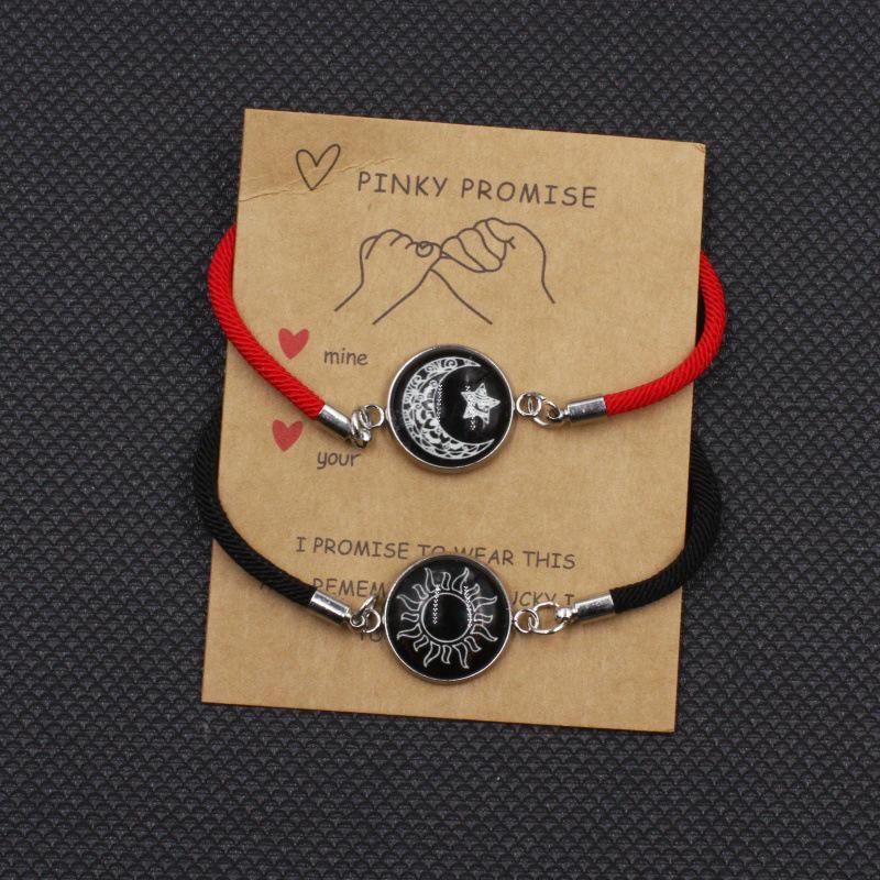 2024 Sun and Moon Lovers Stainless Steel Valentine's Day Couple Bracelet