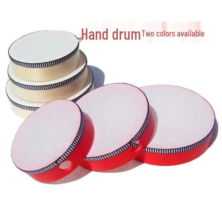 

Orff Percussion Instruments: Kindergarten Bell Rings & Hand Drums (4-10 inch)