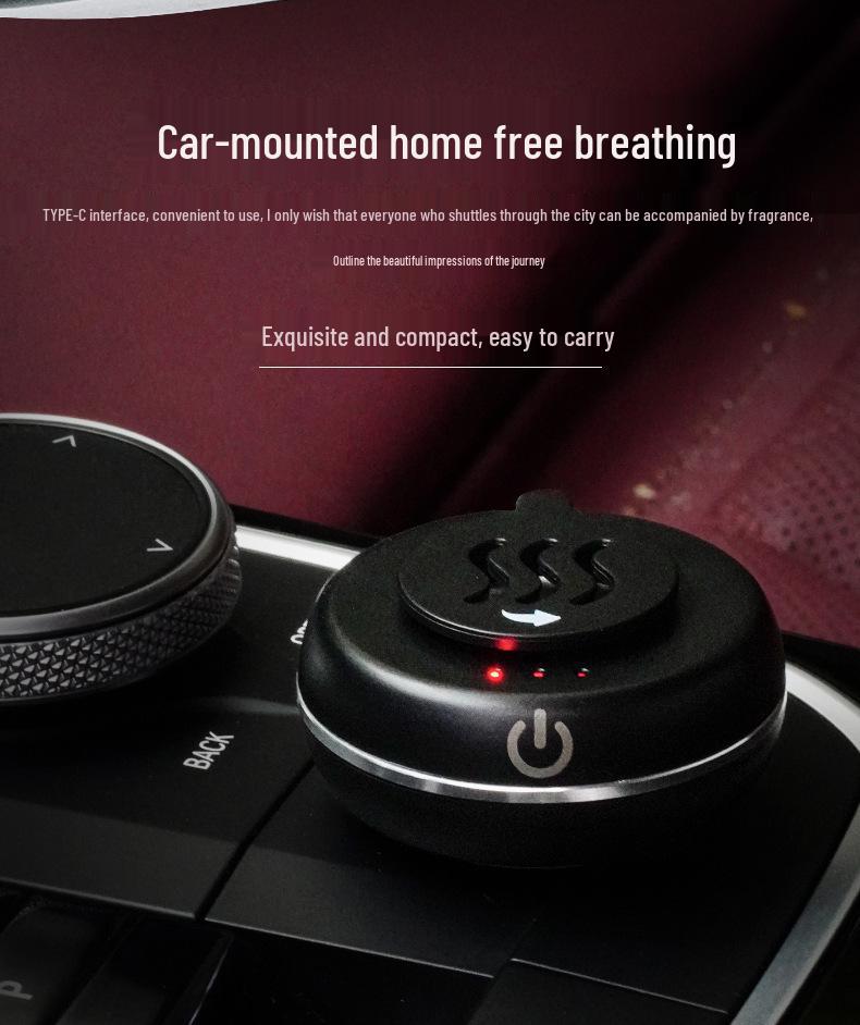 Мини-автомобильный USB многофункциональный электронный благовонница для сандаловой пудры Gift Box