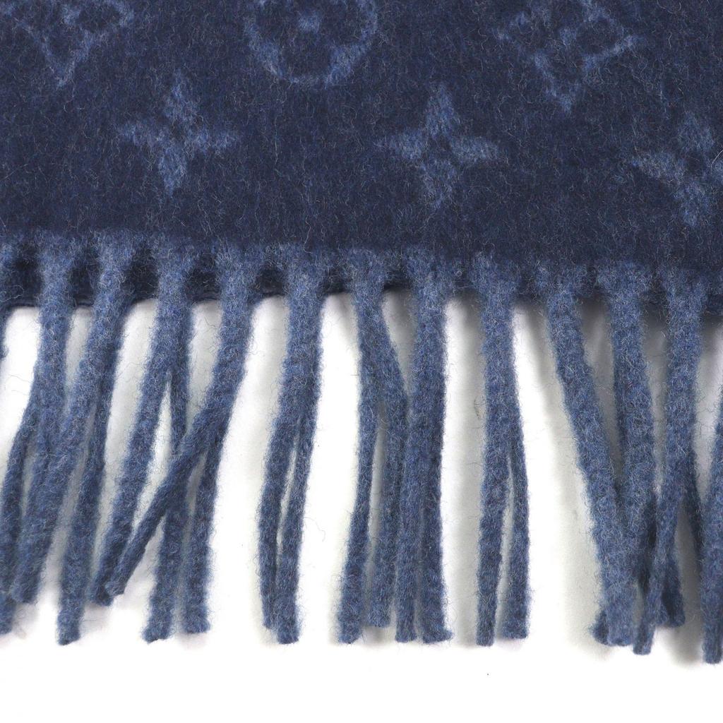 Excellent LOUIS VUITTON Scarf Monogram Gradient Scarf Used