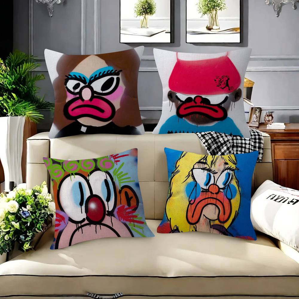Anime olaolu slawn art Pillow Cushion Cover Pillowcase Living Room Sofa Home Decor Customized