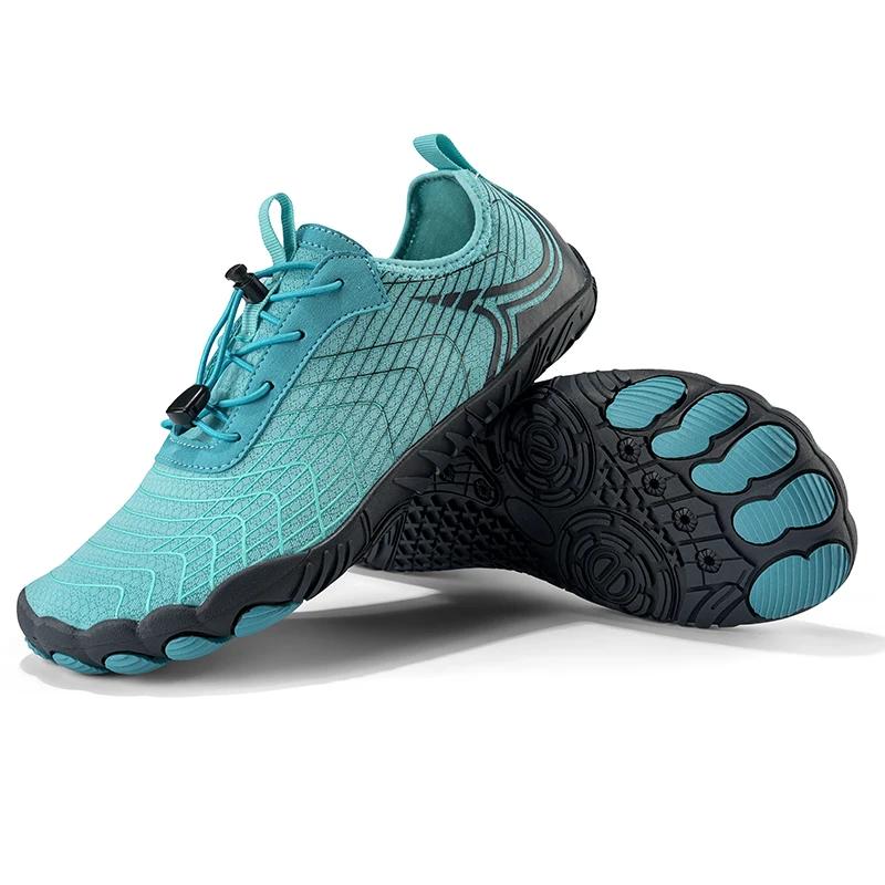 

Qiuck Drying Aqua Shoes Women s Water Shoes Swimming Barefoot Five Fingers Aqua Shoes Colorful Beach Seaside Light Sneakers 36