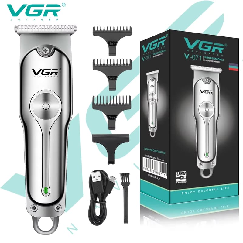 Forbici da Barbiere in Metallo, Tagliacapelli Elettrici, Ricarica USB, Sicuri, di Alta Qualità, Durevoli e Impermeabili per Taglio di Capelli e Barba da Uomo