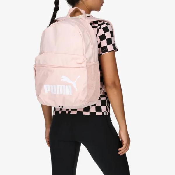 Puma Phase Backpack Sports Fabric Backpack Women Backpacks Pink 075487-58