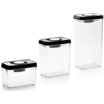 Food Container - IBILI - 788710 - 1000 Ml - Plastic and Stainless Steel - Stackable and Airtight