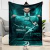 Cristiano Ronaldo 126 Blanket Ultra-Soft Great for Couch Livingroom Chair Four Seasons Multipurpose Playful Design
