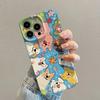 Full Cover Little Animals Phone Case For iPhone 17 Pro Max 16 Plus 15 14 13 12 11 Air 16e Pink Bow Hard PC Bumper Cover Coque