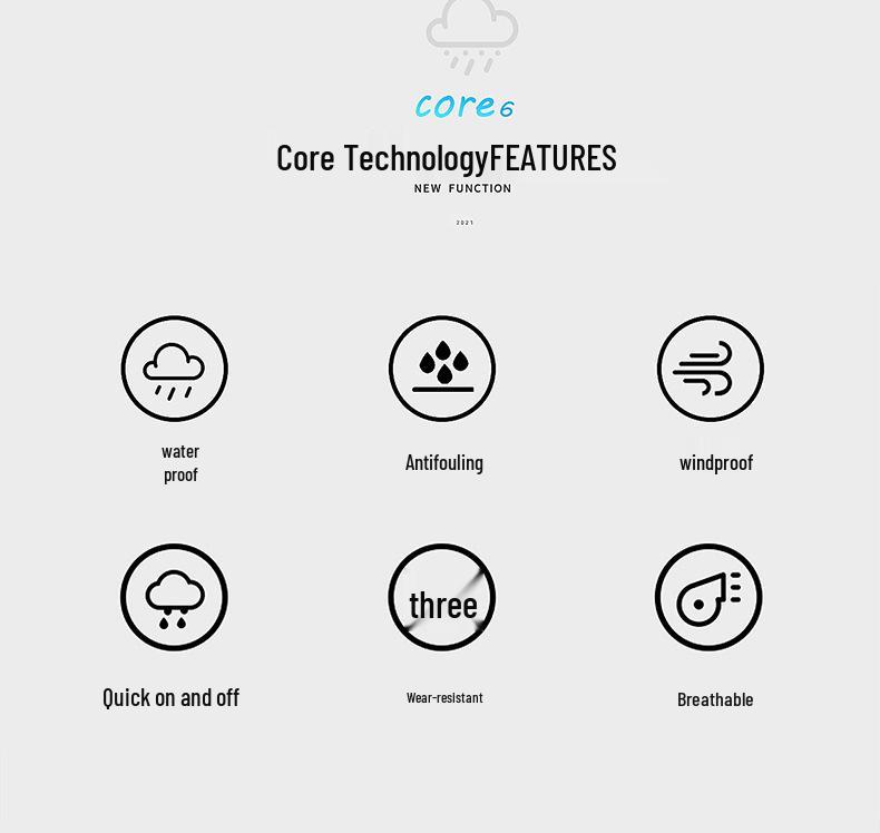 Men's Orange Raincoat & Pants Set with Reflective Strips for Construction and Cleaning