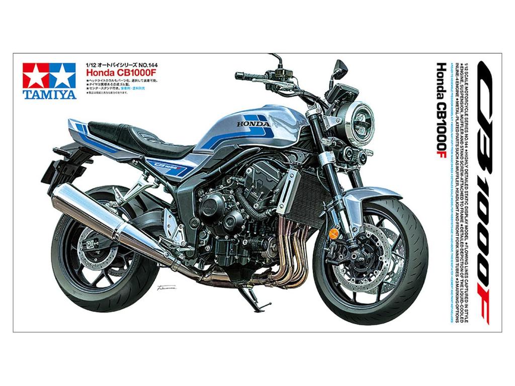 Tamiya 1/12 Motorcycle Series No.144 Honda CB1000F Plastic Model Kit 14144