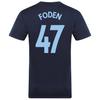 Manchester City FC Mens Foden 47 Polyester T-Shirt