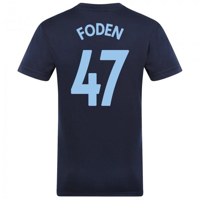 Manchester City FC Mens Foden 47 Polyester T-Shirt
