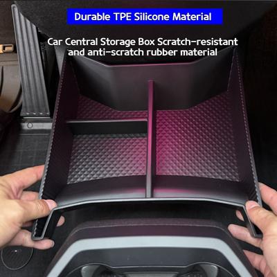 For BMW IX I20 Elektro EV 2025-2025 The Space of the Storage Box On the Lower Layer of the Center Console Expands Accessories