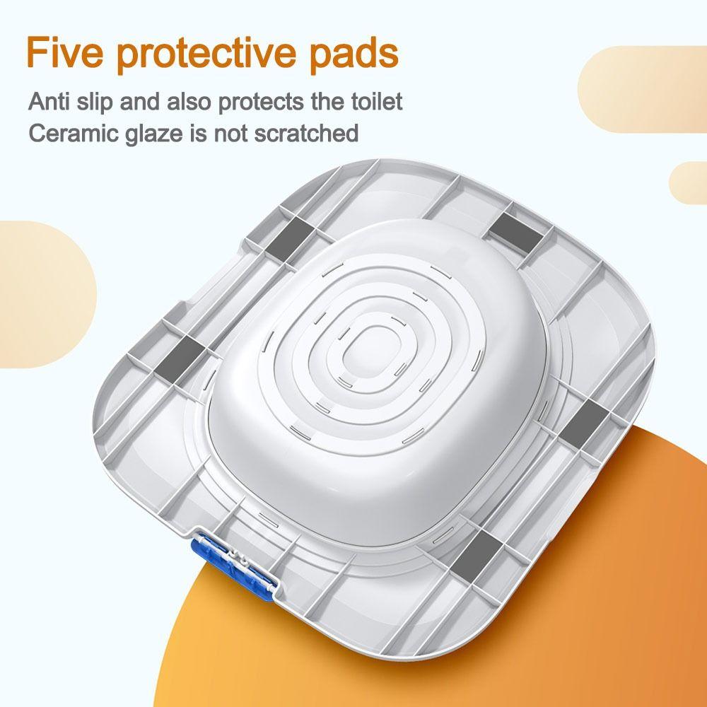 Easy Cleaning Cat Toilet Trainer Removable Parts Sand Tray Toilet NEW Pet Urinal Seat  Pet Supplies