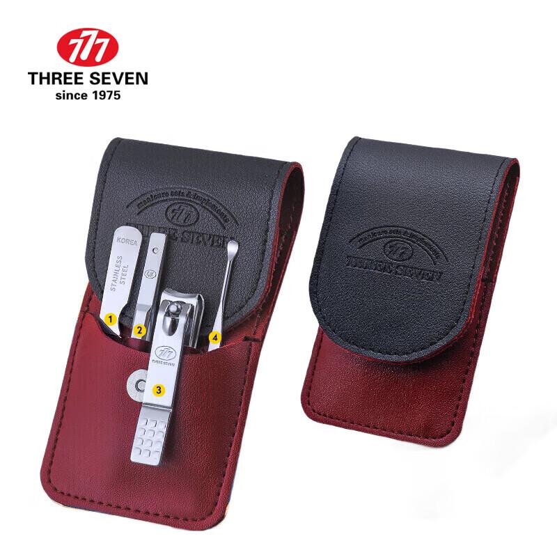 THREE SEVEN 4-teiliges Nagelpflege-Set