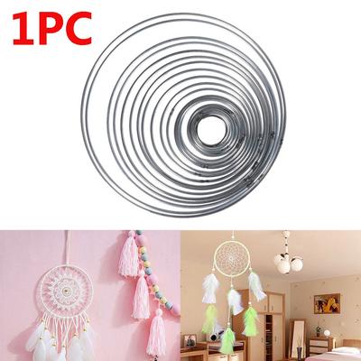 Accessories Good Welded Metal DIY Dream Catcher Ring Dreamcatcher Hoop Craft