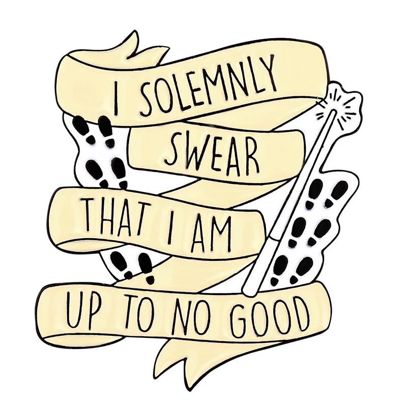 Magic World Enamel Pins Custom Train Tickets Sunglasses Howler Brooches Lapel Badges Witch Wizard Jewelry Gift for Kids Friends