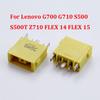 Laptop DC Power Jack Connector Socket For Lenovo  IdeaPad Yoga11  Lenovo G400 G500 G505 Z501 X230S G700 S500 S500T Square Port