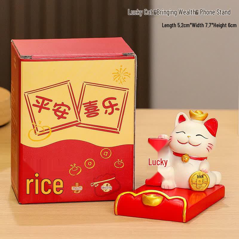 Lucky Cat Phone Holder Desk Stand
