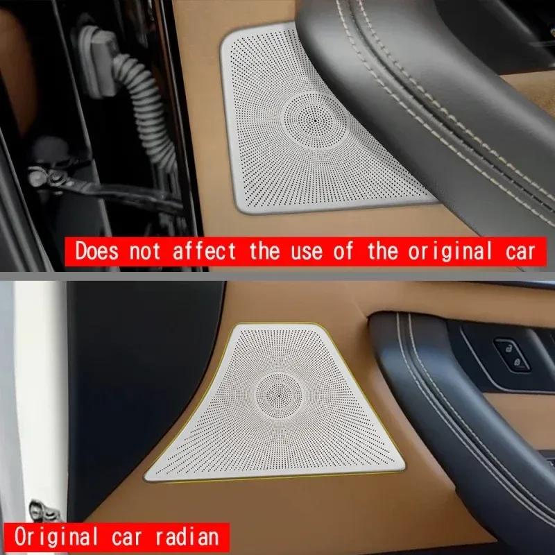 For Mazda CX-60 CX60 CX 60   2024Steel Car Audio Speaker Cover Sticker  Door Loudspeaker Cover Interior Horn Accessories