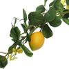 Artificial Lemon Garland Spring Fruit Garland with Lemons for Front Door Home Kitchen Party Wedding Decor 6.6ft