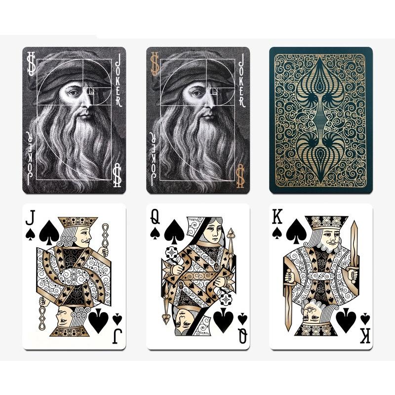 Buy Bicycle Aureo Playing Cards Da Vinci Deck Poker Size Magic