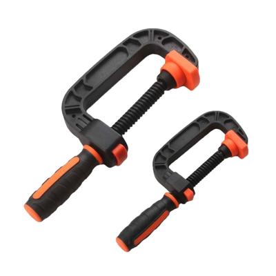 Portable Sturdy Fixed Clamp Fixture Type for Woodworking and Metalwork with Castes Plastic Materials Construction