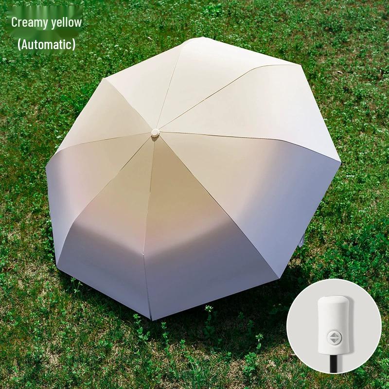 Sea Salt Gradient Dual-Use Umbrella