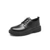 Leather shoes men's shoes versatile thick soles heightening casual business suit Martin boots wide feet trendy shoes