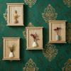 Rustic Wall-Mounted Key Storage Box Wooden Entryway Storage Box Wall Decor Cabinet Key Rack  Office