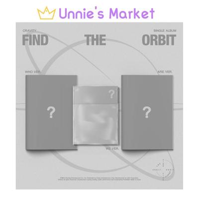 [SET] CRAVITY [FIND THE ORBIT] Single Album (WE Ver. / WHO Ver. / ARE Ver.)