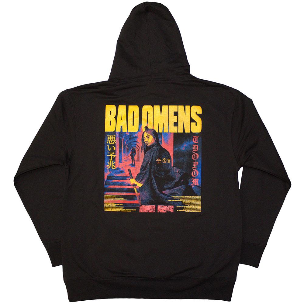 Bad Omens Unisex Adult Samurai Woman Back Print Hoodie