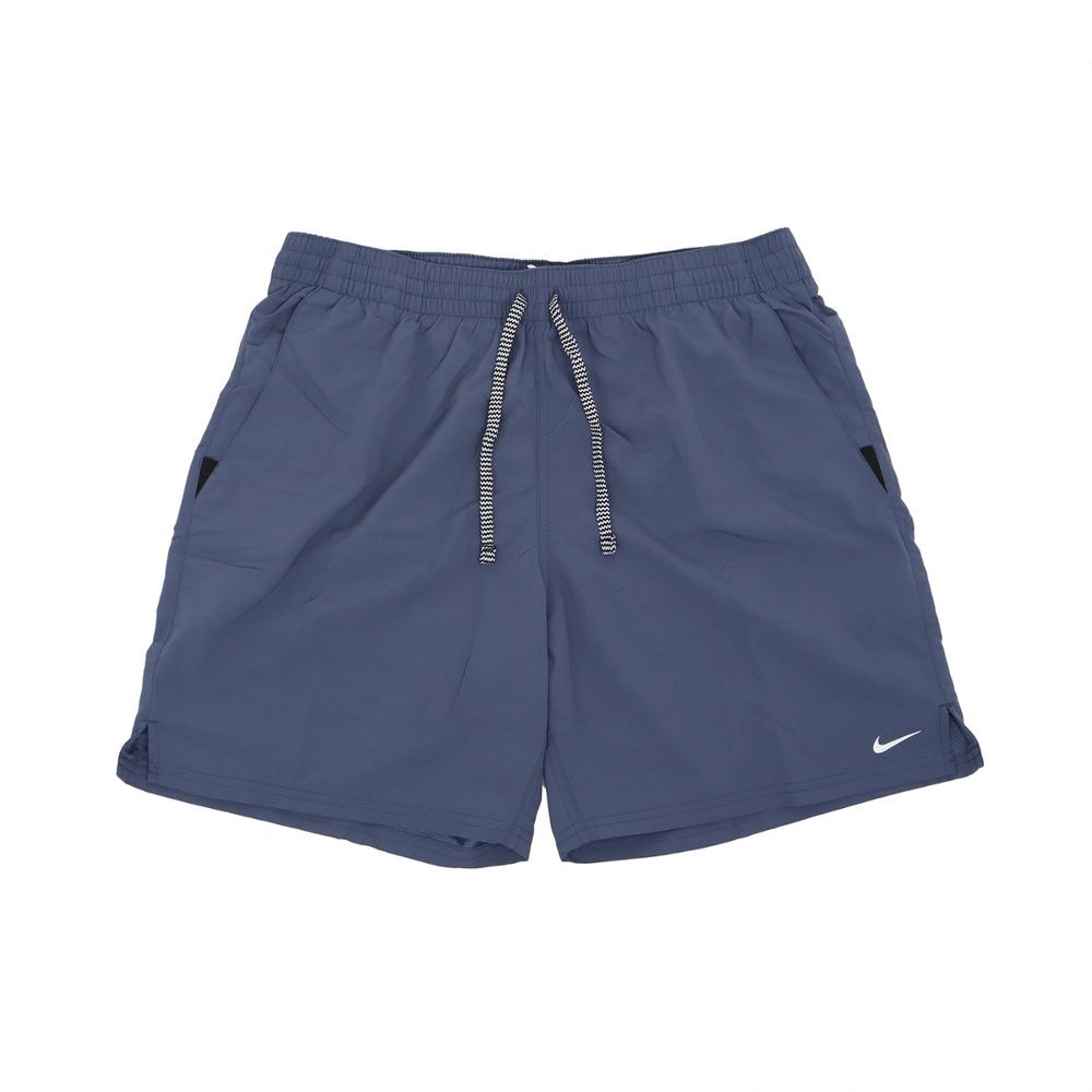 Nike X Edifice Collaboration Swim Comfortable Breathable Soft Lace-Up Sports Shorts Men shorts Blue SSC451-488
