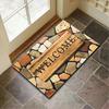 1pc Floral Letter Graphic Door Mat Doormat Carpets Rug Carpet Bath Kitchen Garden Anti-Slip Small Home Kitchen Welcome Mats