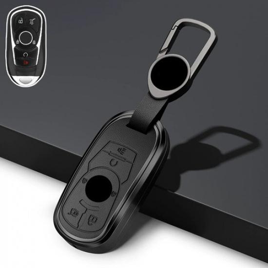 Zinc Alloy Leather Car Key Case Cover For Buick Enclave LaCrosse Encore Regal