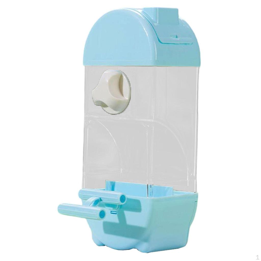 Automatic Bird Feed -food Container, Parrots Dispenser Hanging Feeding Station for Canaries