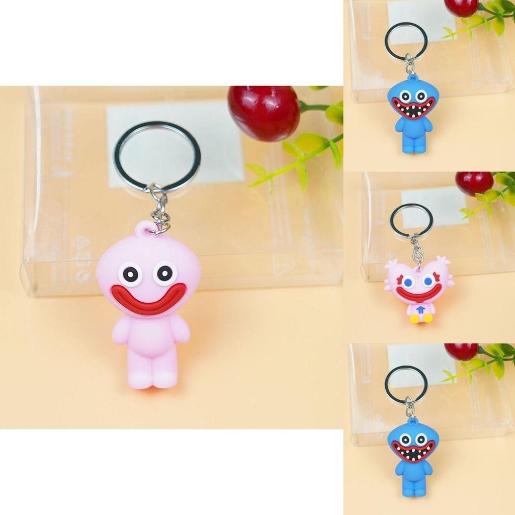 Stylish Poppy Playtime Silicone Keychain For Anime Lovers