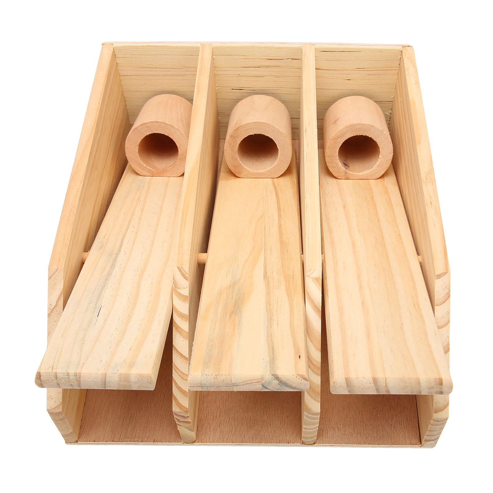 Outsideworld Dog Puzzle Foraging Toys Fun Interactive Iq Training Pet Wooden Foraging Toy For Dogs Cats Pets