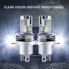 1Pcs H4 LED Motorcycle Headlight Bulb CSP for Car Motorcycle H4 LED Hi/Lo High and Low Beam Motorbike Headlamp 12V 24V