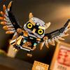 Non-Toxic Creative Owl Punk Building Toy Assembly Building Block Set Diy Mechanical Animal Building Block Model Christmas Birthday Gifts