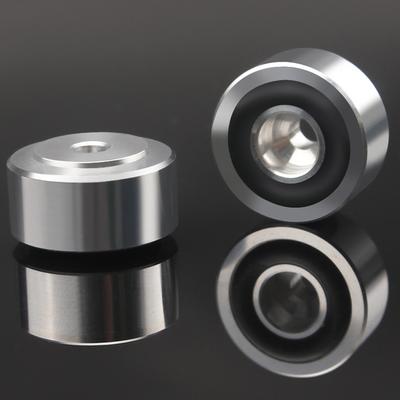 4/8/12/20 Stück HIFI Lautsprecher Spikes Ständer Füße Pad Stoßdämpfende Pins Aluminiumlegierung Metallfußpads für Lautsprecher CD-Verstärker