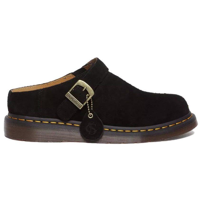 Isham Dr.Martens Desert Oasis Mule in Pelle Scamosciata 'Nero' 31734001