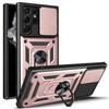 Samsung For Galaxy S24 Anti Fall Magnetic Phone Case With Bracket Protect Lens
