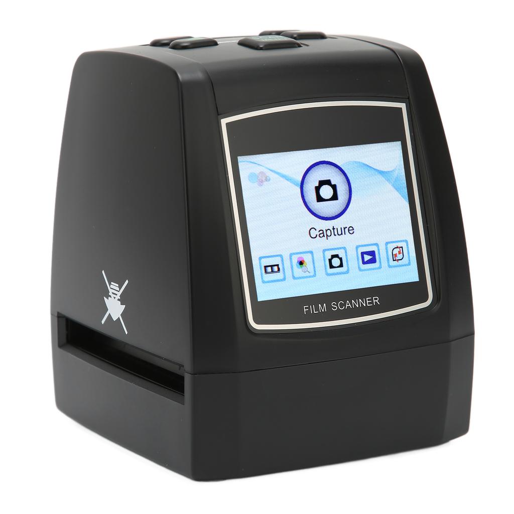 Filmscanner, digitaler 2,4-Zoll-Farb-LCD-Bildschirm, tragbarer Bildscanner für Schwarzweiß