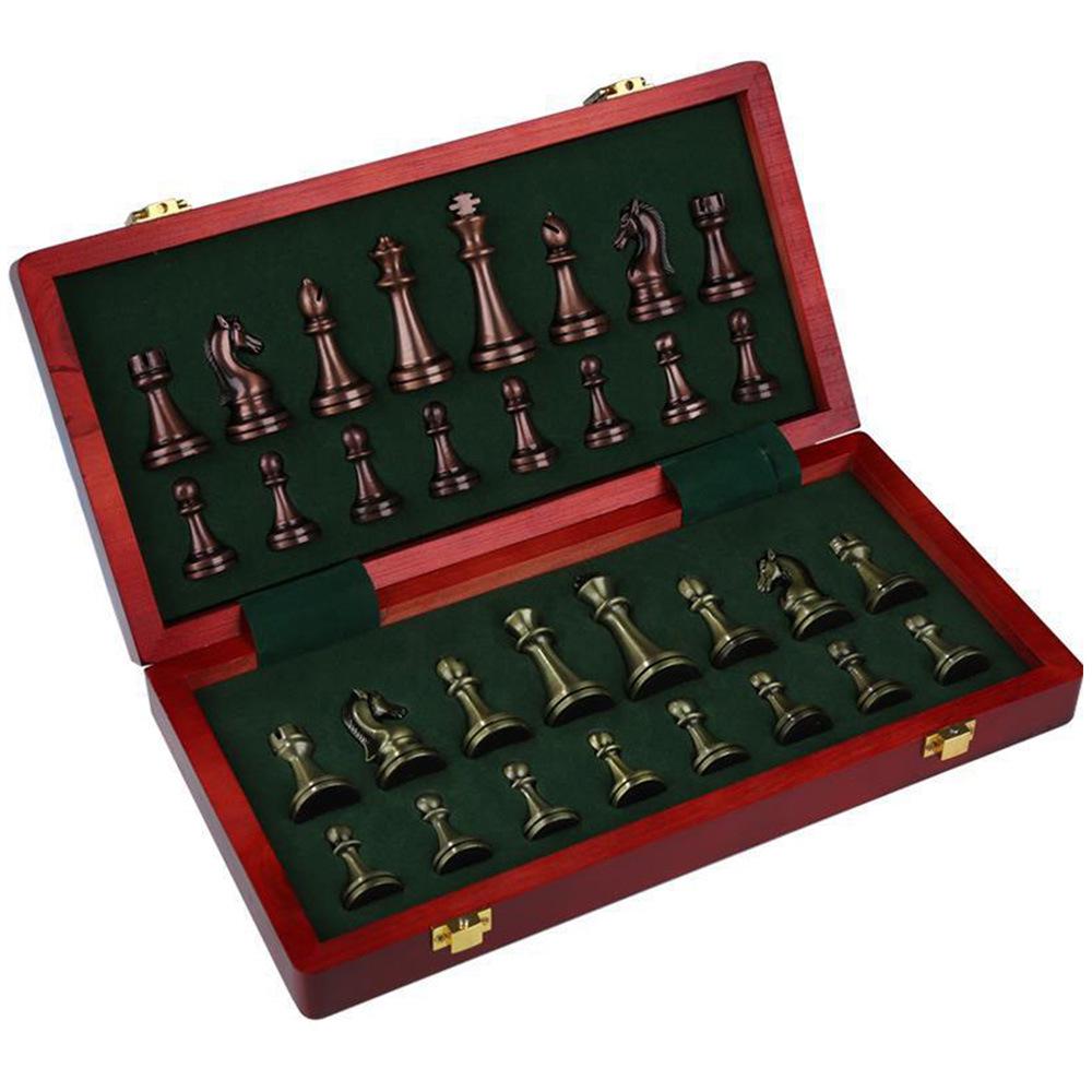 30cm Metal Chess Set for Kids