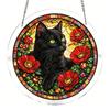 Yousheng Acrylic Puzzle Suncatcher DIY Jigsaw Puzzle Suncatcher Kit with UV Printed Design Colorful Window Hanging Ornament for Home Garden Decor